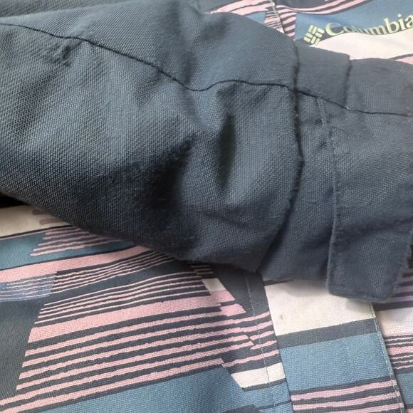 Columbia Alpine Action Ski Jacket SZ XS Blue Purple Omni Heat Winter Coat - Picture 7 of 12